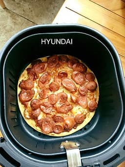 Nồi chiên không dầu Hyundai HDE3200 5.5L - Hàng chính hãng, Màu Trắng