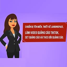 Khóa học trọn đời - Hướng dẫn chạy quảng cáo Tiktok từ A-Z, thực chiến Trăm đơn cùng Giảng viên Bùi Dự