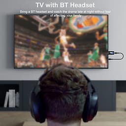 Bộ thu phát Bluetooth 5.0 và USB 2 trong 1 màn hình LCD 3.5MM AUX dùng cho máy tính/ TV/ ô tô/ tai nghe không dây