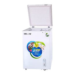 TỦ ĐÔNG MINI HÒA PHÁT 107 LÍT HCF-106S1Đ ĐỒNG (R600A) - HÀNG CHÍNH HÃNG