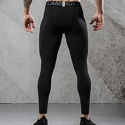 Quần Legging Nam Tập Gym Thể Thao, Quần Giữ Nhiệt Nam, Quần Legging Pro Combat - Thích hợp tập gym, đá bóng, chạy bộ, bóng rổ hoặc giữ ấm cơ thể (SP004)