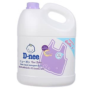 Dung Dịch Giặt Quần Áo Cho Bé D-Nee - Chai 3000ml (Tím)