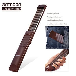 Đàn Guitar 6 Dây Bỏ Túi Luyện Ngón Tay Ammoon