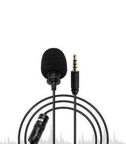 Micro Thu Âm Cài Áo Cho Điện Thoại, Máy Ảnh DSLR, Máy Quay BOYA BY-M1 AZONE