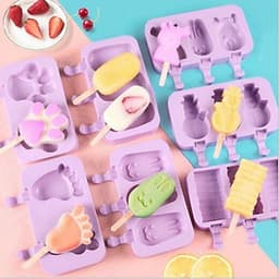 COMBO Máy Đánh Trứng Cầm Tay 7 Cấp Độ 180W Kèm 4 Que Đánh Trứng - Tặng 1 khuôn làm kem silicon