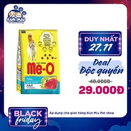 Thức Ăn Cho Mèo Me-O Adult Vị Cá Ngừ (350g)