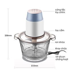 Máy Xay Thịt 2 Tốc Độ 1.2L