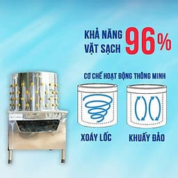 Máy Nhổ Lông Gà Vịt NEWSUN 55 - Hàng Chính Hãng