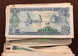 Tờ 1 đồng Việt Nam bao cấp 1985, sản phẩm tiền cổ sưu tầm