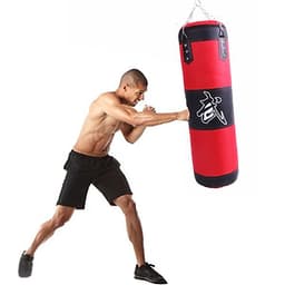 Vỏ Bao Cát Đấm Bốc 3 Lớp Cao Cấp – 8 Phụ kiện – Vỏ Bao Đấm Boxing Chính Hãng Amalife, Trụ Đấm Bốc Treo