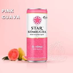 Thùng 12 lon STAR KOMBUCHA All-in-One (250ml/lon)