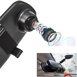 Camera Hành Trình Tích Hợp Gương Chiếu Hậu Blackbox HDR Tặng Kèm Camera Lùi Cao Cấp AZONE