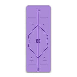 Combo Thảm Tập Yoga Định Tuyến YogaLink PU cao cấp + túi đựng thảm và dung dịch vệ sinh
