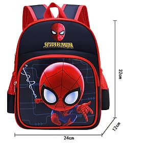 Balo trẻ em in hình người nhện cho bé trai mẫu giáo (1-4y)