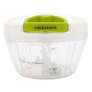 Dụng Cụ Cắt Nhỏ Thực Phẩm Lock&Lock CKS302 - Trắng Phối Xanh Lá Cây