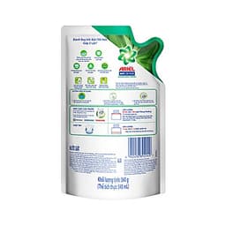 Nước Giặt Ariel Matic Cửa Trước Tươi Mát Rực Rỡ 360gr