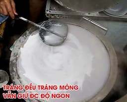 Nồi Tráng Bánh Cuốn Bằng Điện Công Nghiệp 35Cm