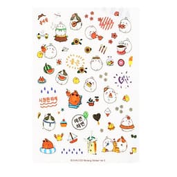 Sticker Dán Trang Trí Molang và Piu Piu ( Trang Trí Sổ Kế Hoạch, Sổ Nhật Ký) | Nhiều Mẫu