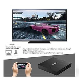 Android tv box xem phim 4K, bộ nhớ 16G, ram 2G, phiên bản android 10.0, xem được nhiều kênh truyền hình hiện nay hàng chính hãng T95H