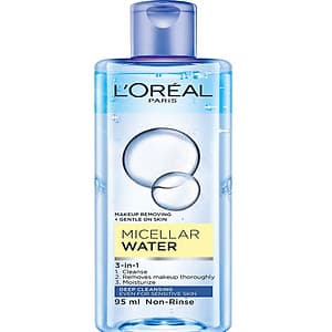 Nước Tẩy Trang L'Oreal 3 In 1 Micellar Làm Sạch Sâu (95ml)