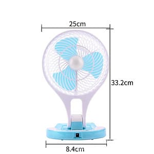 Quạt Mini Sạc Pin (không sợ mùa hè mất điện)