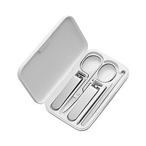 Xiaomi Mijia Nail Clippers Set Stainless Steel Trimmer Pedicure Care Clippers Earpick Nail File Professional Beauty