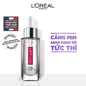 Tinh chất Serum siêu dưỡng ẩm trắng da L'Oreal Paris Hyaluronic Acid 1.5% 30ml