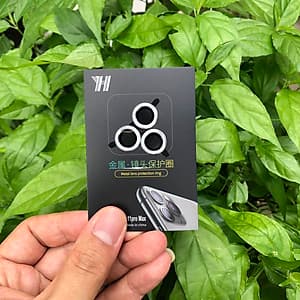 Bộ 3 Vòng Bảo Vệ Camera Dành Cho IPhone 12Pro - Chống Bụi, Hạn chế vân tay & Mờ Camera - Bảo Vệ Toàn Diện Cho Dế Yêu Của Bạn