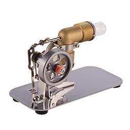 Mô Hình Động Cơ Hơi Nước Nóng - Màu Bạc