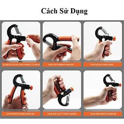 Kìm Bóp Tập Lực Tay Chữ A Có Lò Xo Điều Chỉnh Lực 10-40kg (Màu Ngẫu Nhiên)