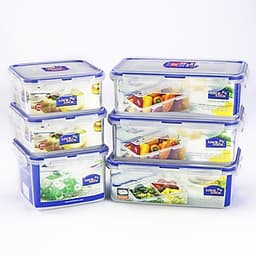 Bộ 6 Hộp Bảo Quản Lock&Lock Classic HPL817S5
