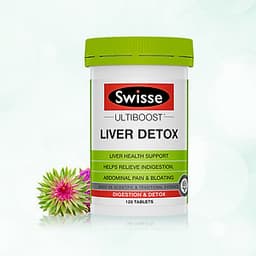 Viên Uống Hỗ Trợ Thải Độc Gan Swisse Liver Detox Úc 120 viên
