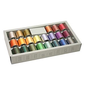 Bộ Chỉ Thêu 22 Màu Brother ETS-22N