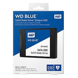 Ổ Cứng SSD WD Blue 3D NAND 250GB WD S250G2B0A (2.5 inch) - Hàng Chính Hãng