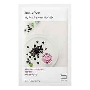 Mặt Nạ Giấy Innisfree My Real Squeeze Mask 20ml