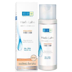 Dung Dịch Dưỡng Ẩm Tối Ưu Dùng Cho Da Thường Và Da Khô Hada Labo Advanced Nourish Hyaluron Lotion (170ml)