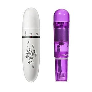 Dụng cụ Massage Mát Mạnh Rung Mạnh Cầm Tay Mini (Giao Ngẫu Nhiên Màu Trắng Tươi Hoặc Hồng Đậm)
