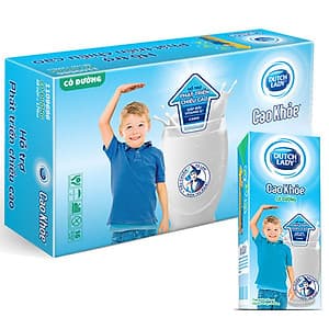 Thùng 48 Hộp Sữa Uống Dutch Lady Cô Gái Hà Lan Có Đường Cao Khỏe (48X170ml)