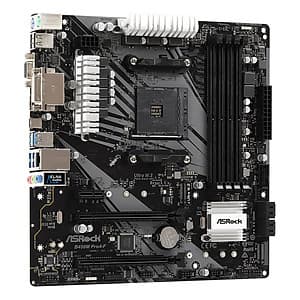 Bo Mạch Chủ Mainboard ASRock B450M Pro4-F Socket AM4 - Hàng Chính Hãng