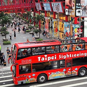 Vé 4 Tiếng Hop On Hop Off Đài Bắc (Taipei Double Decker Bus)