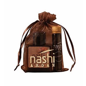 BỘ NASHI ARGAN MINI (GỘI 30ML + XẢ 30ML + TINH DẦU 5ML)