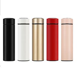 Bình giữ nhiệt báo nhiệt độ cảm ứng inox cao cấp 304 (Màu ngẫu nhiên)