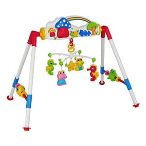 Đồ chơi trẻ sơ sinh Kệ chữ A Nhựa Chợ Lớn K5 (Có Nhạc) - M1784-BB90-2I, Nhựa chính phẩm an toàn, Sản xuất tại Việt Nam - Hàng chính hãng