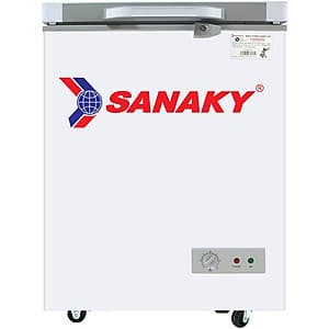 Tủ Đông Kính Cường Lực Sanaky VH-1599HYKD (100L) - Xanh Ngọc - Hàng Chính Hãng - Chỉ Giao tại HCM