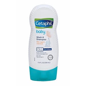 Sữa Tắm Gội Cho Bé Cetaphil Baby Wash & Shampoo With Organic Calendula 230ml