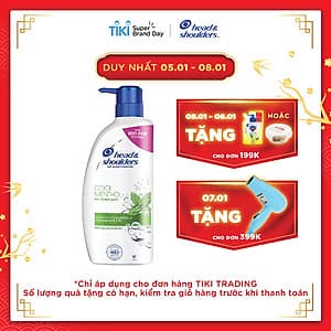 Dầu Gội Head Và Shoulders Bạc Hà Mát Lạnh (850ml)