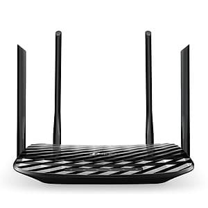 Router Wifi Băng Tần Kép TP-Link Archer C6 Gigabit AC1200 MU-MIMO - Hàng Chính Hãng