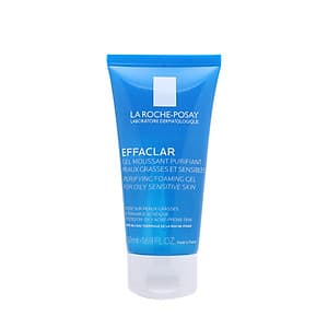 Sữa Rửa Mặt Dạng Gel Dành Cho Da Dầu Nhạy Cảm Effaclar Gel Moussant Purifiant La Roche Posay 50ml