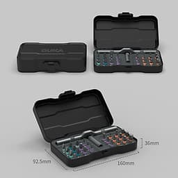 Xiaomi DUKA RS1 Screwdriver Set 24 in 1 Multi-purpose Ratchet Wrench Screwdriver S2 Magnetic Bits Tools Set DIY