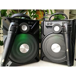 loa karaoke mini bluetooth p88 tặng mic có dây